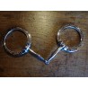 FILETTO western JWP SNAFFLE BIT Fancy Ring