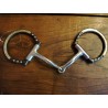 FILETTO WESTERN Kelly Silver Star Ring Snaffle Trim & Dots - 258004