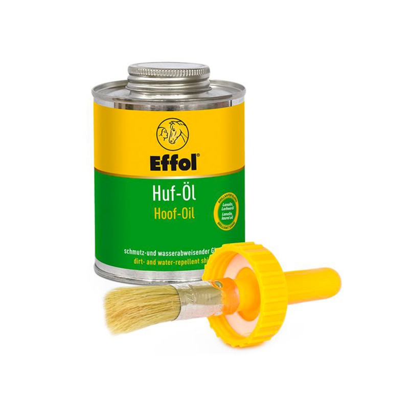 Olio per Zoccoli Hoof-Oil CON PENNELLO Effol 500 ml