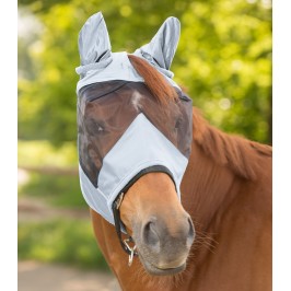 I cavalli adulti maschera Mosche Rete cappa PIENO VISO orecchie naso mesh 