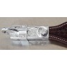 FIBBIA TESTIERA WESTERN Hansen Silver BIT END