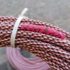 FOUR STRAND POLY RANCH ROPE Tricolor 3/8 - 60 Piedi