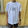 T-shirt con stampa cavallo