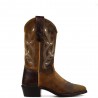 Stivale western in pelle Old west 8164