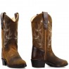 Stivale western in pelle Old west 8164