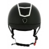 Casco EQUITHEME "AIRY" HELMET inserti argento