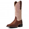 Stivali ARIAT Round Up Wide Square Toe StretchFit FESTIVAL BROWN