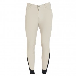 Pantaloni da equitazione Stratford con pieghe anteriori da uomo Shires 