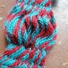 SOTTOPANCIA MOHAIR Red Turquoise 27 strand Weaver