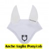 CUFFIETTA IN COTONE CON LOGO CENTRALE taglie pony/cob e Full