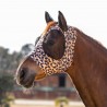 MASCHERA ANTI MOSCHE IN LYCRA CON RETINA COPRIORECCHIE LEOPARD