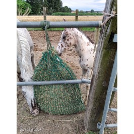 EINFEBEN Rete per fieno, rete per il fieno, estremamente resistente agli  strappi, per cavalli, pecore, bovini (120 x 90 cm)