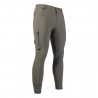 Pantaloni uomo -Cargo con tasca laterale- silicone ginocchio