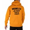 WRANGLER FELPA UOMO LOGO HOODIE GOLDEN OAK