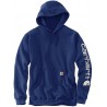 CARHARTT Felpa da Uomo con Cappuccio  K288 Scout Blu