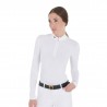 POLO EQUESTRO MANICA LUNGA MODELLO "ARTEMIS" donna