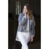 Impermeabile tresparente con Zip