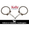 FILETTO WESTERN Kelly Silver Star Off-Set Dee w/ Dots Snaffle - 25215