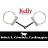 FILETTO WESTERN TORCIGLIONE Kelly Silver Star Twisted Wire Off-set Training Dee Ring - 255055
