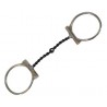 FILETTO WESTERN TORCIGLIONE Twisted Wire Training Dee Ring