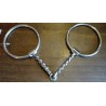FILETTO WESTERN Square Twisted Loose Ring Snaffle Bit - 265100