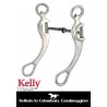 BIT – MORSO PER MONTA WESTERN Kelly Silver Star Twisted Sweet Iron Snaffle - 257129