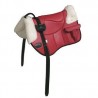 BAREBACK PIONEER IN CUOIO E LANA CON TASCHE