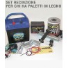 KIT PER RECINZIONE PER PALI IN LEGNO