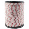 Corda elettrica bianco/rossa High Quality da 6 mm, bobina da 200 metri