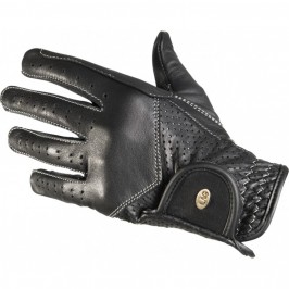 Guanti da equitazione tutti in pelle marrone e nero Premium Quality New Guanti da equitazione tutti in pelle marrone e nero Premium Quality New