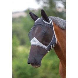 SHIRES Maschera Antimosche con protezione per le Orecchie e Naso