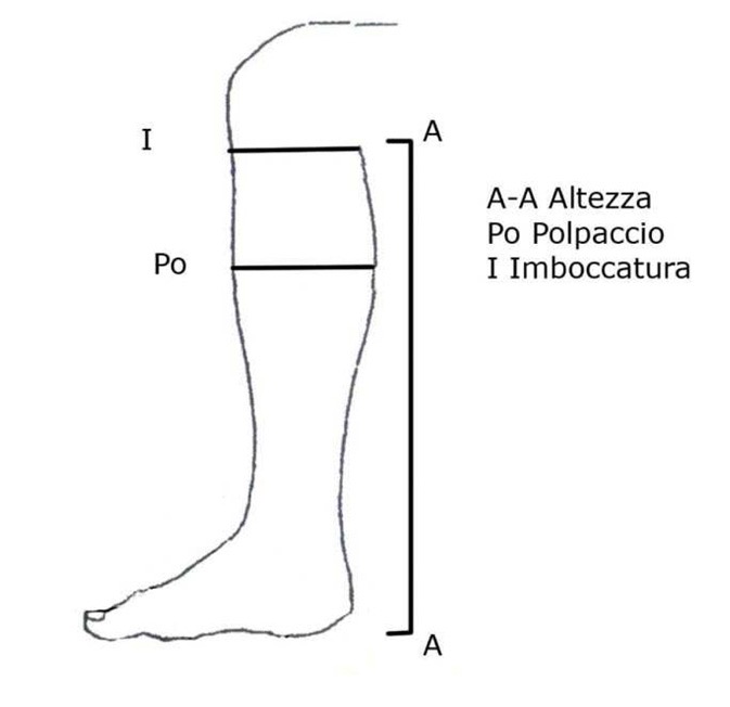 misurazione stivale equitazione